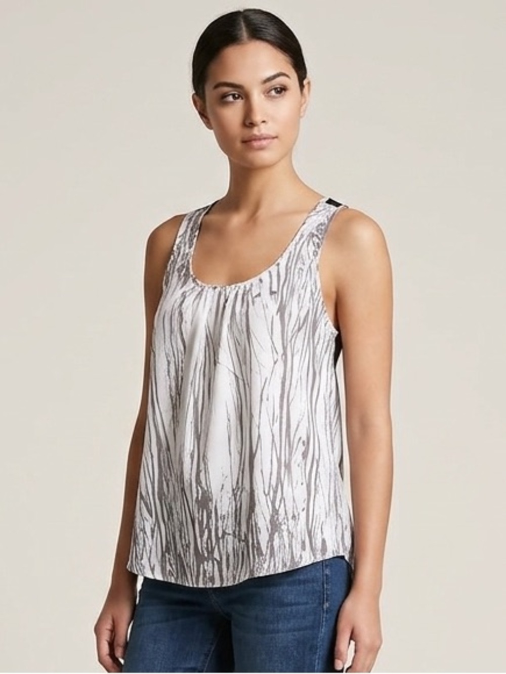 Forever 21 Graphic Paint Drip Print Tank Top | Size Large